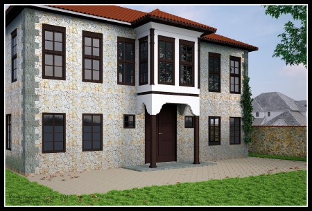 Mesonjtorja e pare shqipe (Korçë) / The first Albanian school